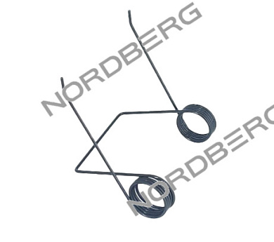 пружина стопорного механизма для n4124h1-4 nordberg 01-00018499