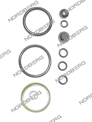 nordberg запчасть ремкомплект rn3105 прокладок для домкрата n3105