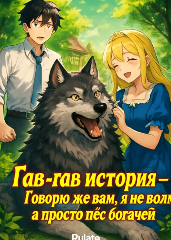 Гав-гав история- Говорю же вам, я не волк, а просто пёс богачей