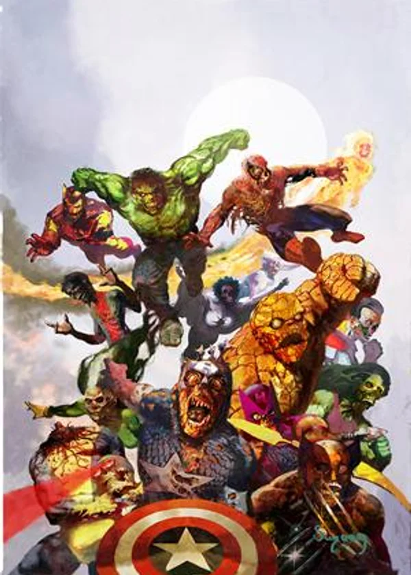 Уничтожение мира начинается с Marvel