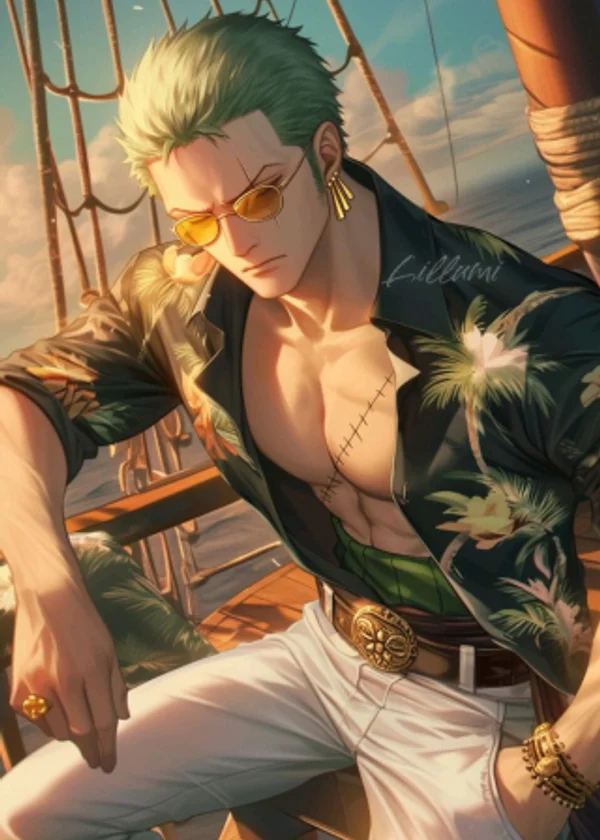 One Piece: Дикий человек тоже может стать фехтовальщиком