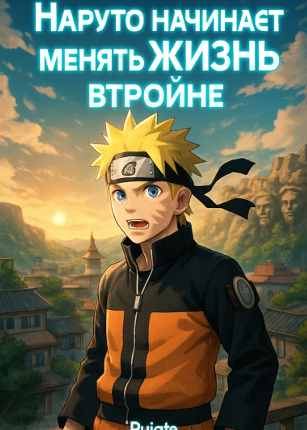 Наруто начинает менять Жизнь Втройне