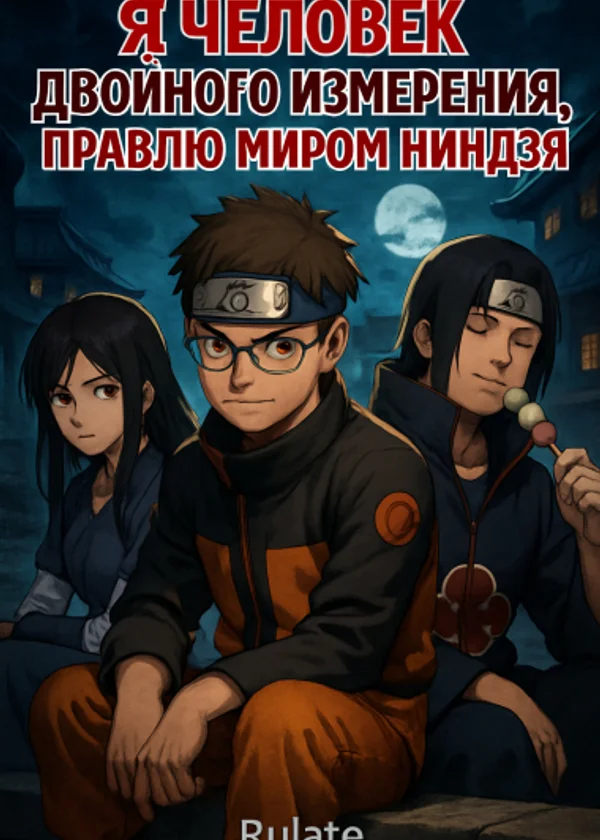 Наруто: Я, человек двойного измерения, правлю миром ниндзя.