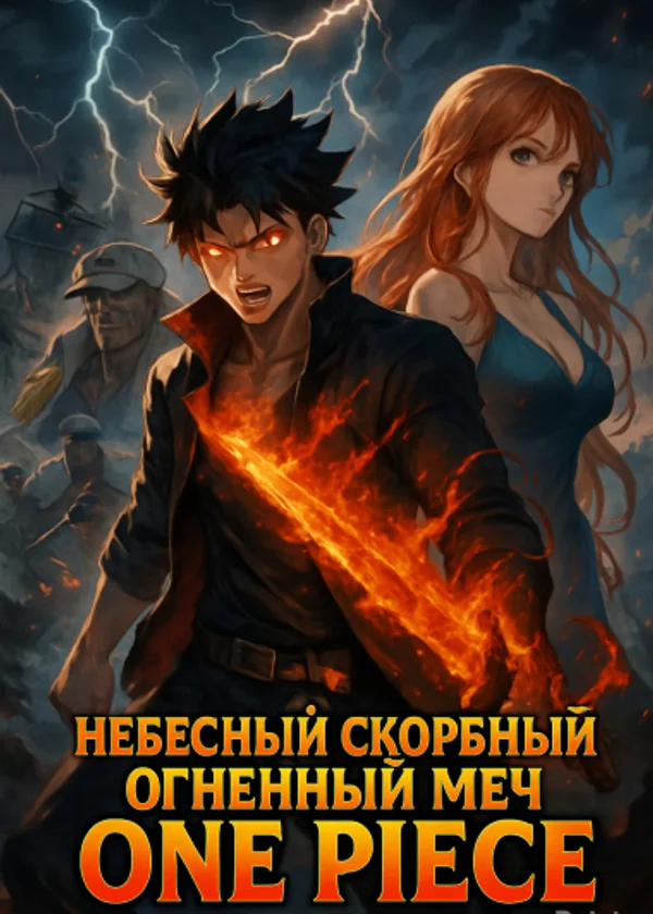 Небесный скорбный огненный меч One Piece