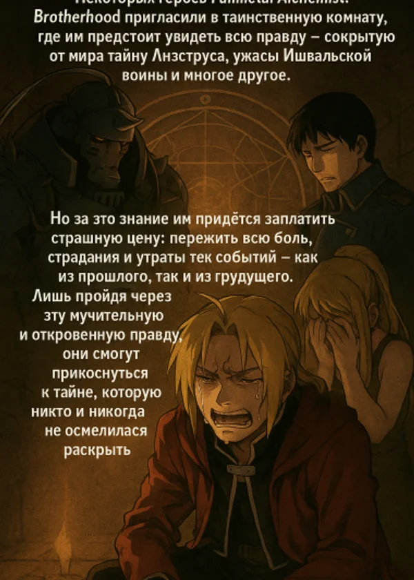 Истина раскрыта Стальной алхимик