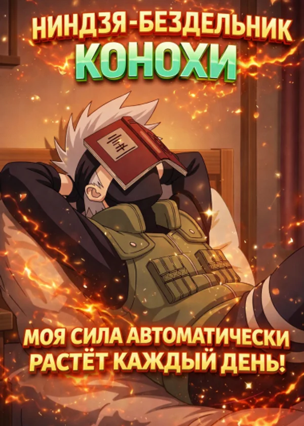 Ниндзя-Бездельник Конохи: моя сила автоматически растёт каждый день!