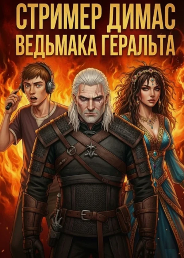 Стример Димас Ведьмака Геральта