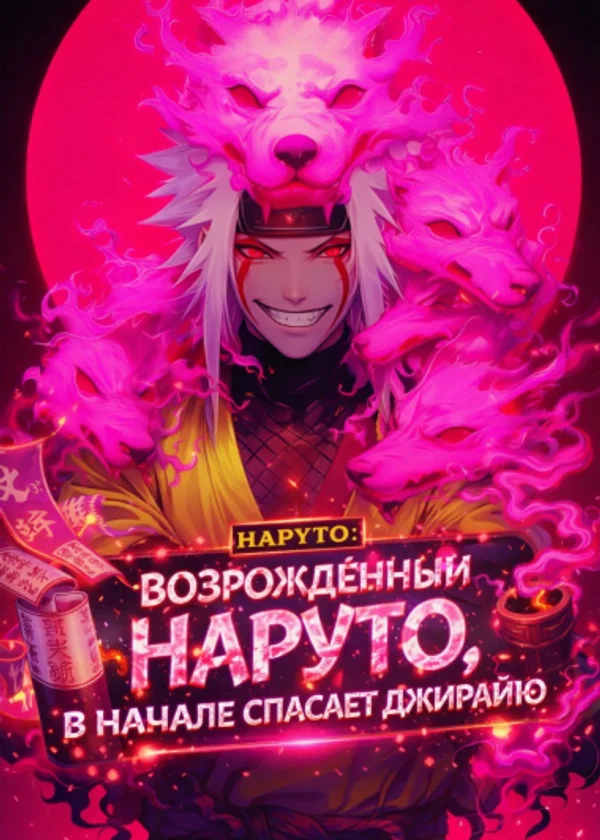 Наруто: Возрождённый Наруто, в начале спасает Джирайю
