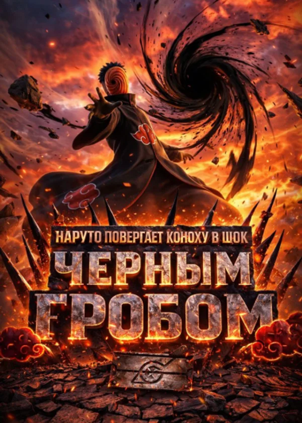 Наруто x Блич: Наруто повергает Коноху в шок Чёрным гробом