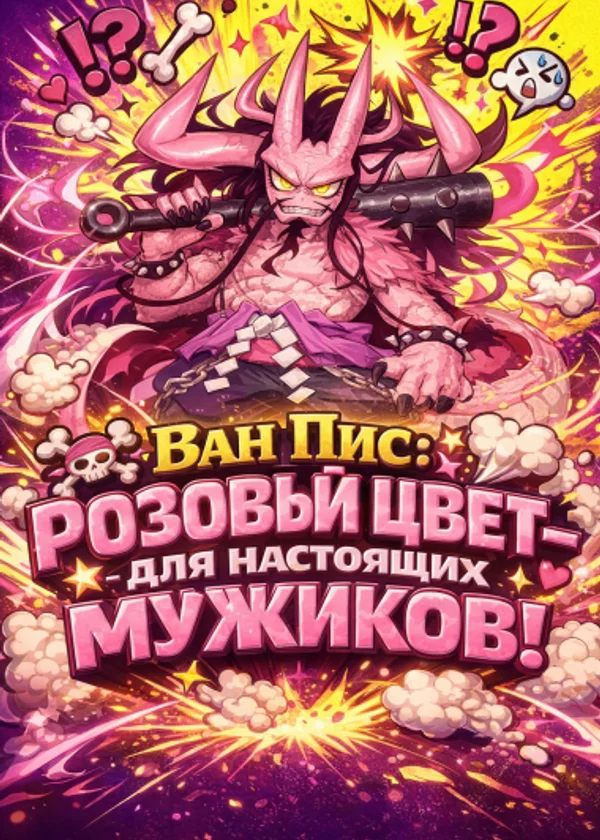 Ван Пис: Розовый цвет — для настоящих мужиков!