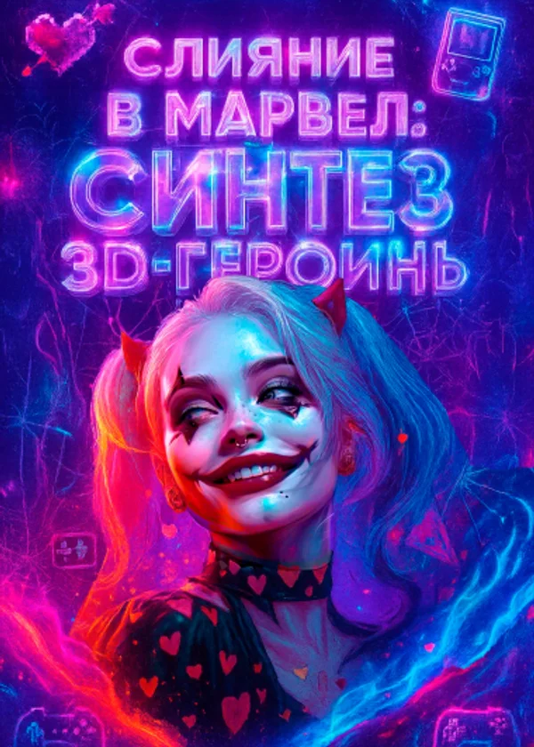 Слияние в Марвел: Синтез 3D-героинь