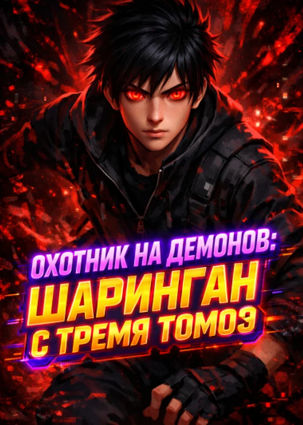 Охотник на демонов: Шаринган с тремя томоэ