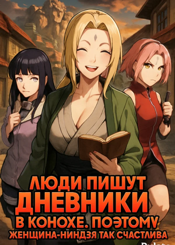 Люди пишут дневники в Конохе, поэтому женщина-ниндзя так счастлива