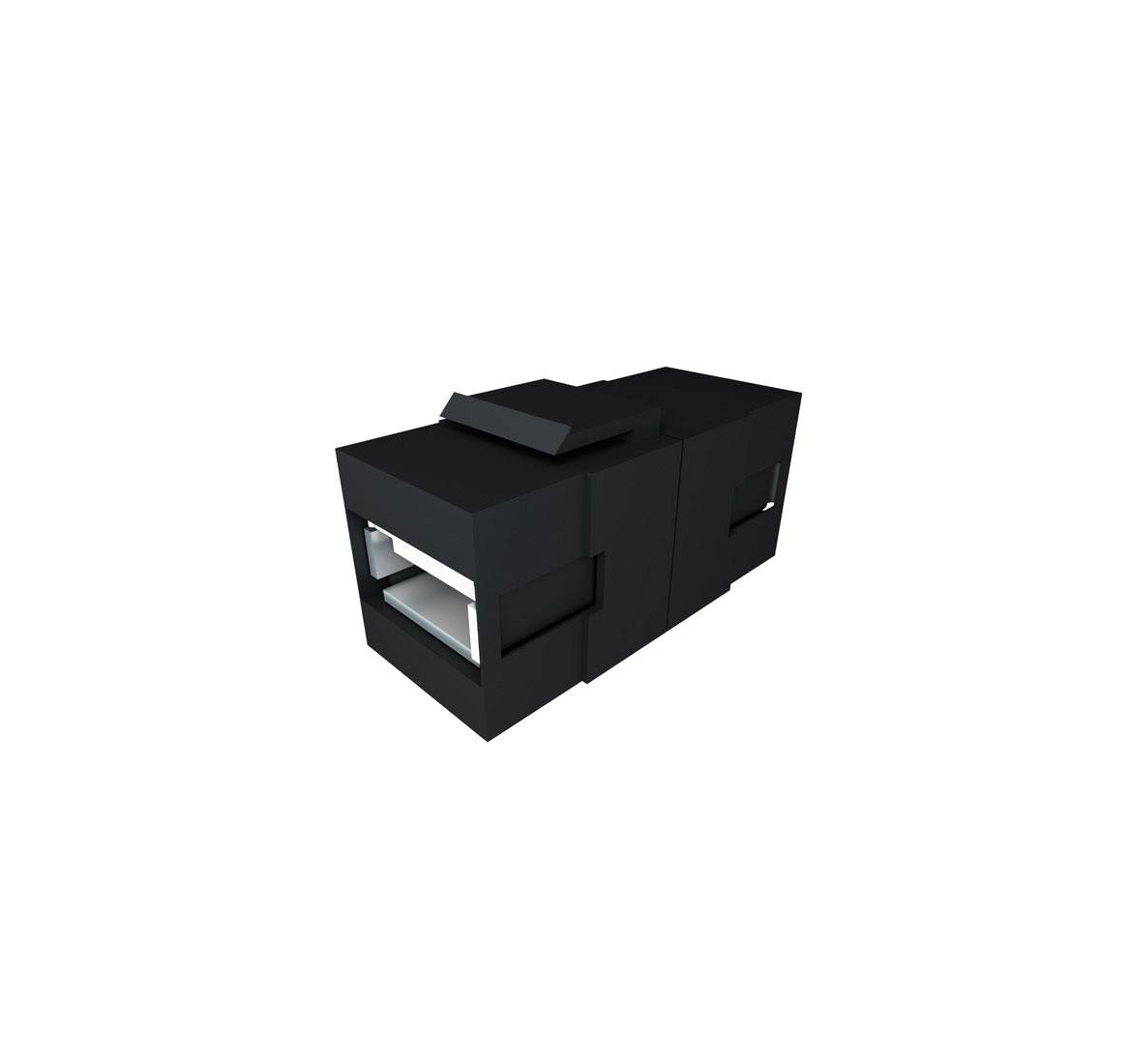 USB 3.0 модуль слаботочный МЕТАЛЛ/ЧЕРНЫЙ