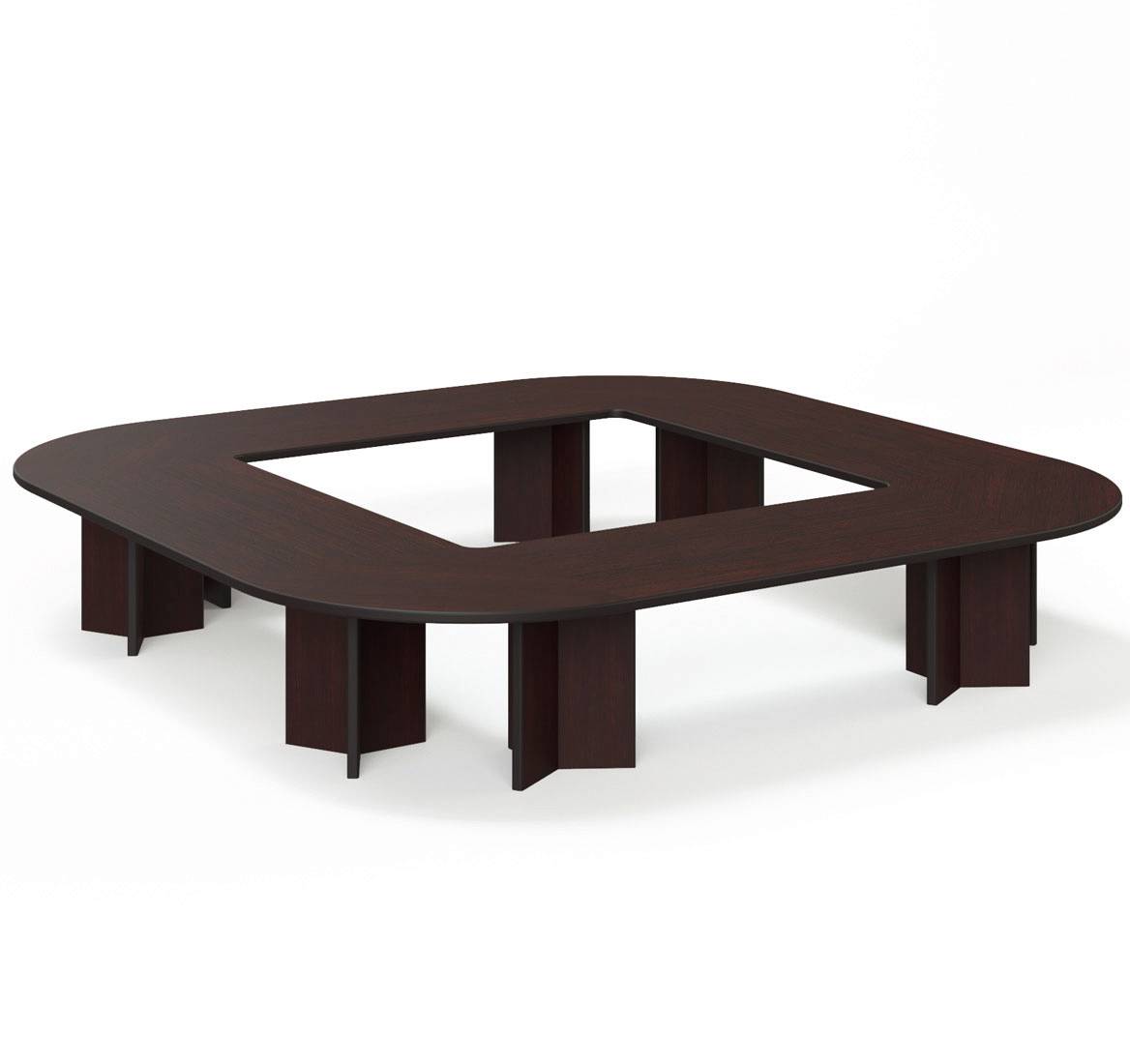 LEGNO Стол переговоров 416х416 ПАЛИСАНДР