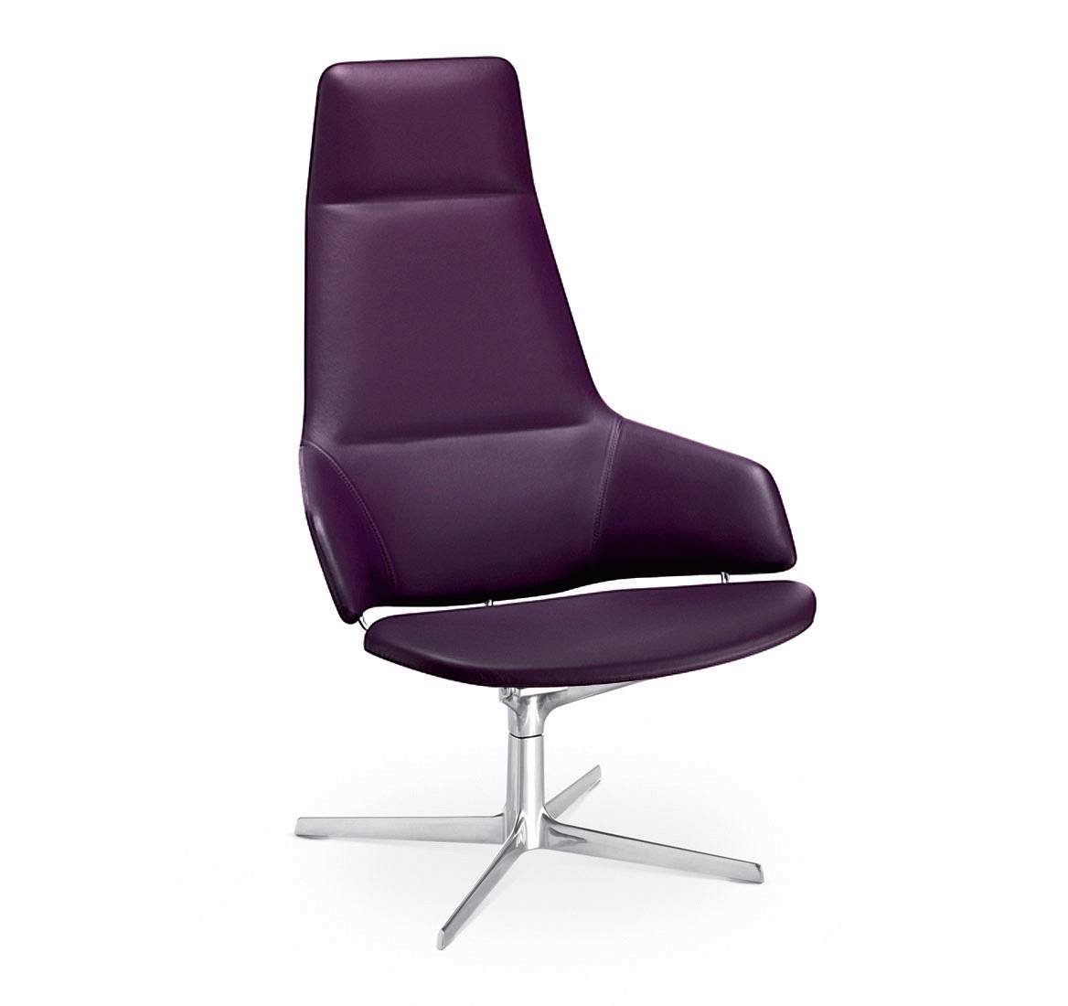 ASTON Кресло lounge autoreturn ФИОЛЕТОВЫЙ