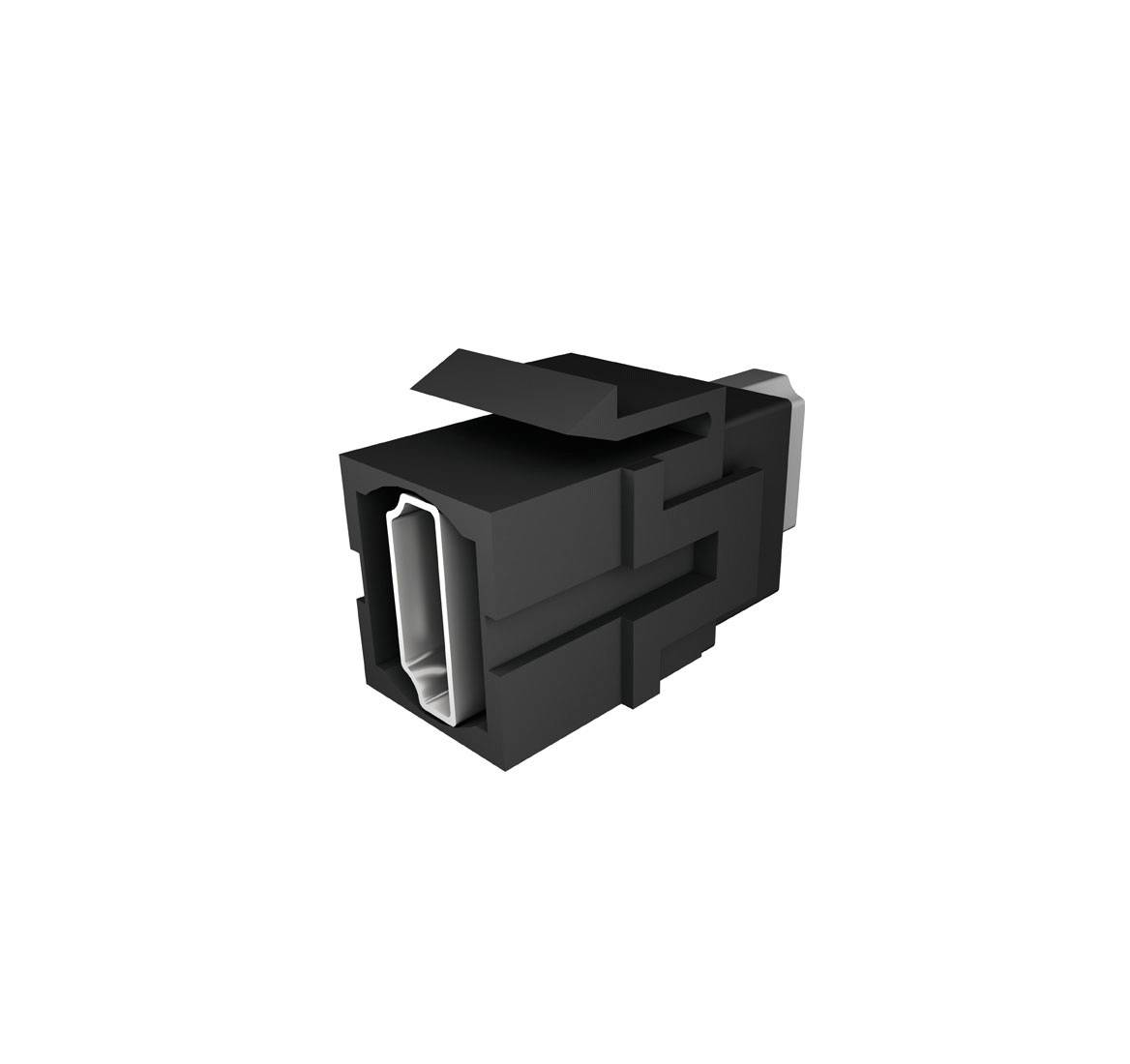 HDMI разъем для рамки ЧЕРНЫЙ