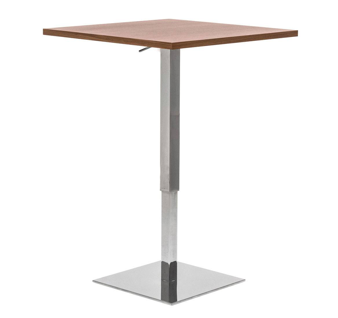 EXE Стол Sit-to-Stand 75 ОРЕХ/ХРОМ