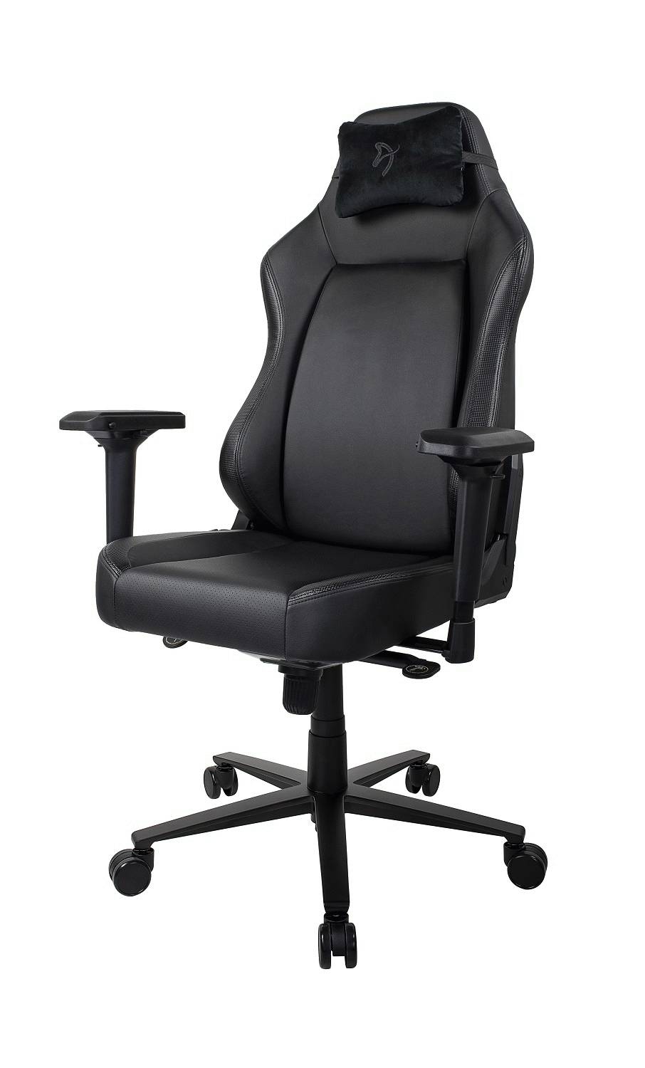 Компьютерное кресло (для геймеров) Arozzi Primo PU - Black - Black logo