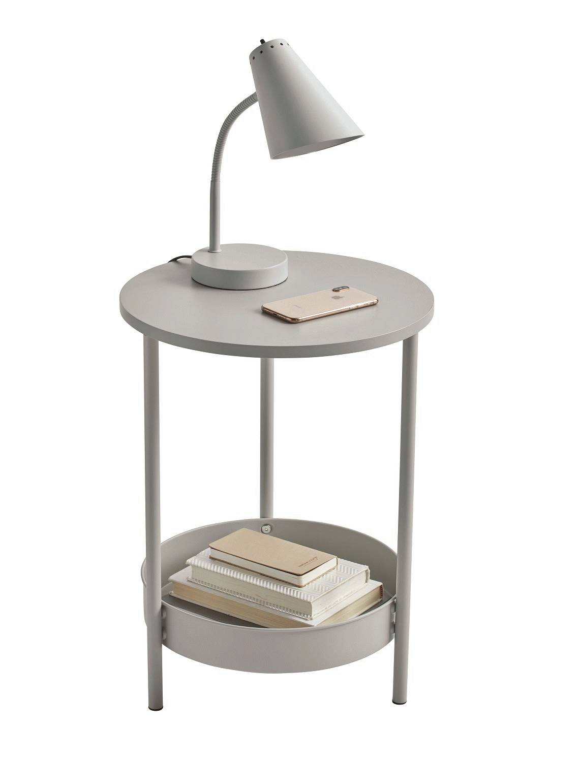 Прикроватный (журнальный) столик EUREKA DSN-03777G, Grey