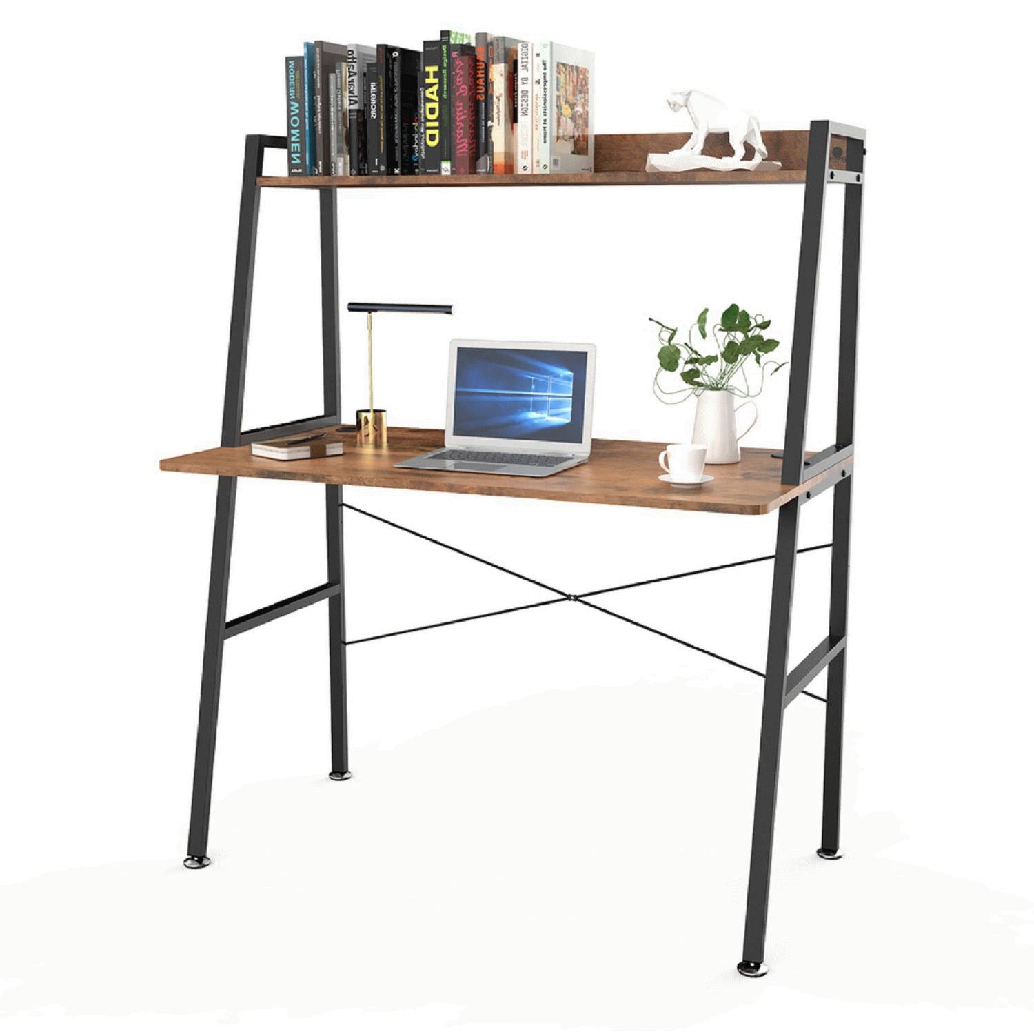 Стол письменный (для компьютера) EUREKA ERK-LD-43VP с шириной 109 см, Brown