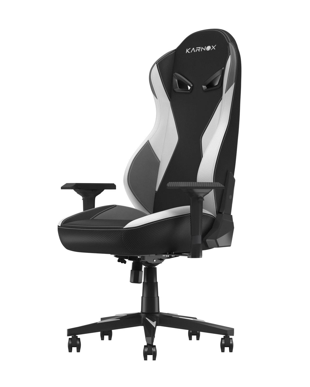 Премиум игровое кресло KARNOX HUNTER Bad Guy Edition, белый
