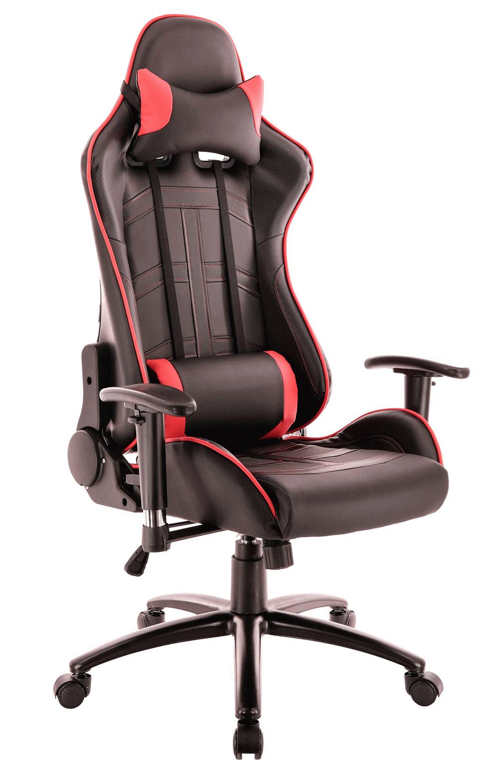 Геймерское кресло Everprof Lotus S10 Экокожа Красный