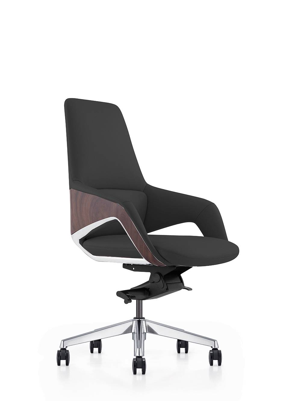 FK 0005-B black leather