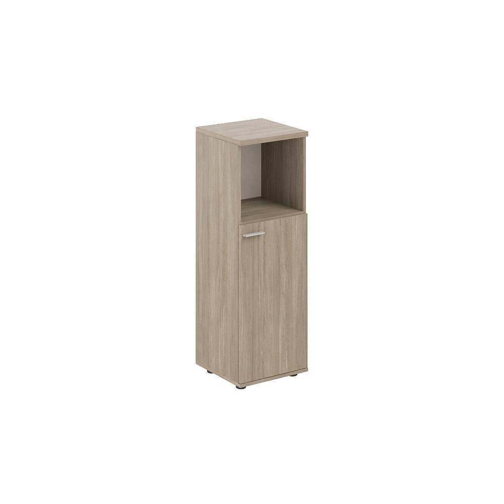 Шкаф средний с нишей 400х400х1200, 1 дв., з.ст HDF, правый