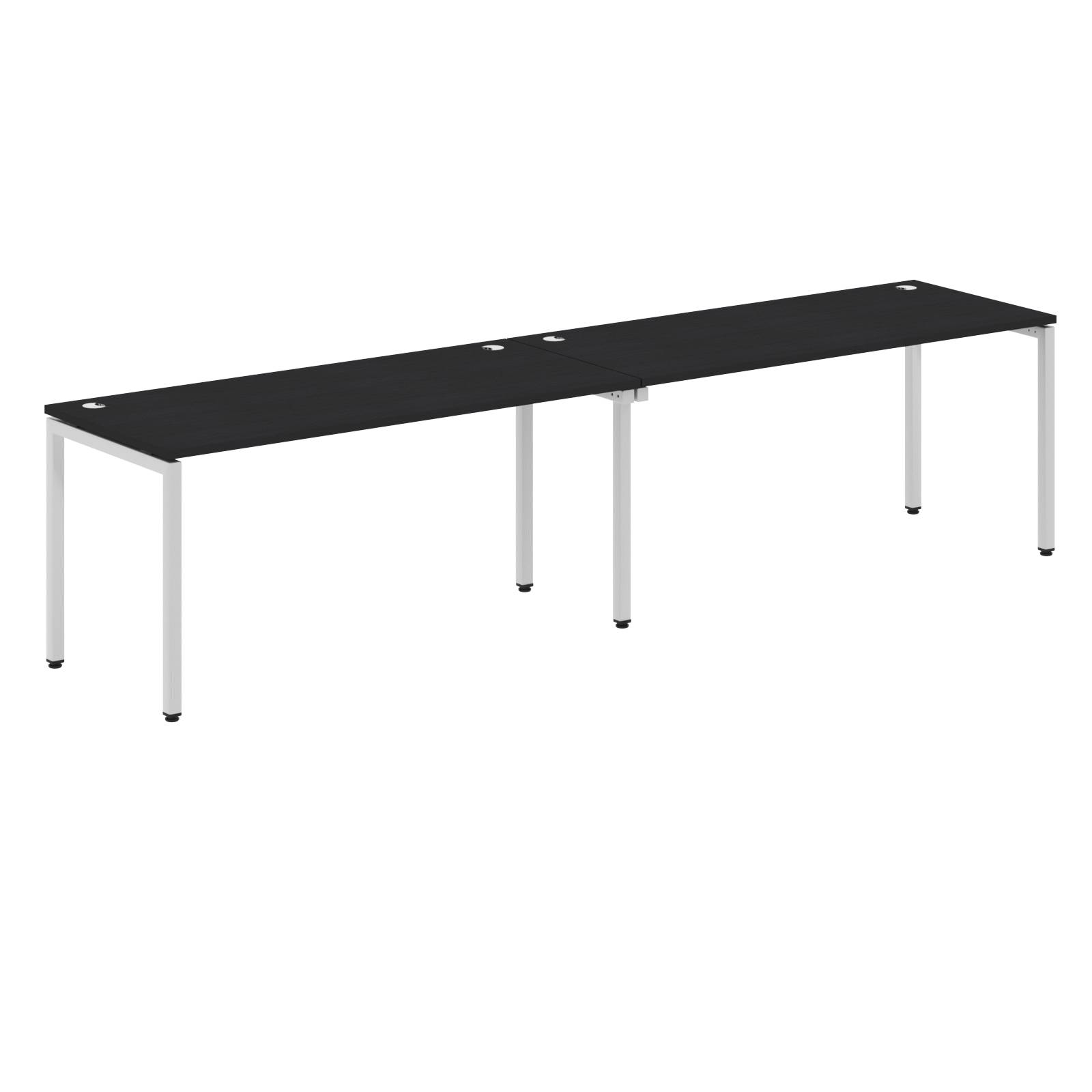 Стол 2-х местный XWST 3270 Дуб Юкон/Алюминий 3200х700х750 XTEN-S