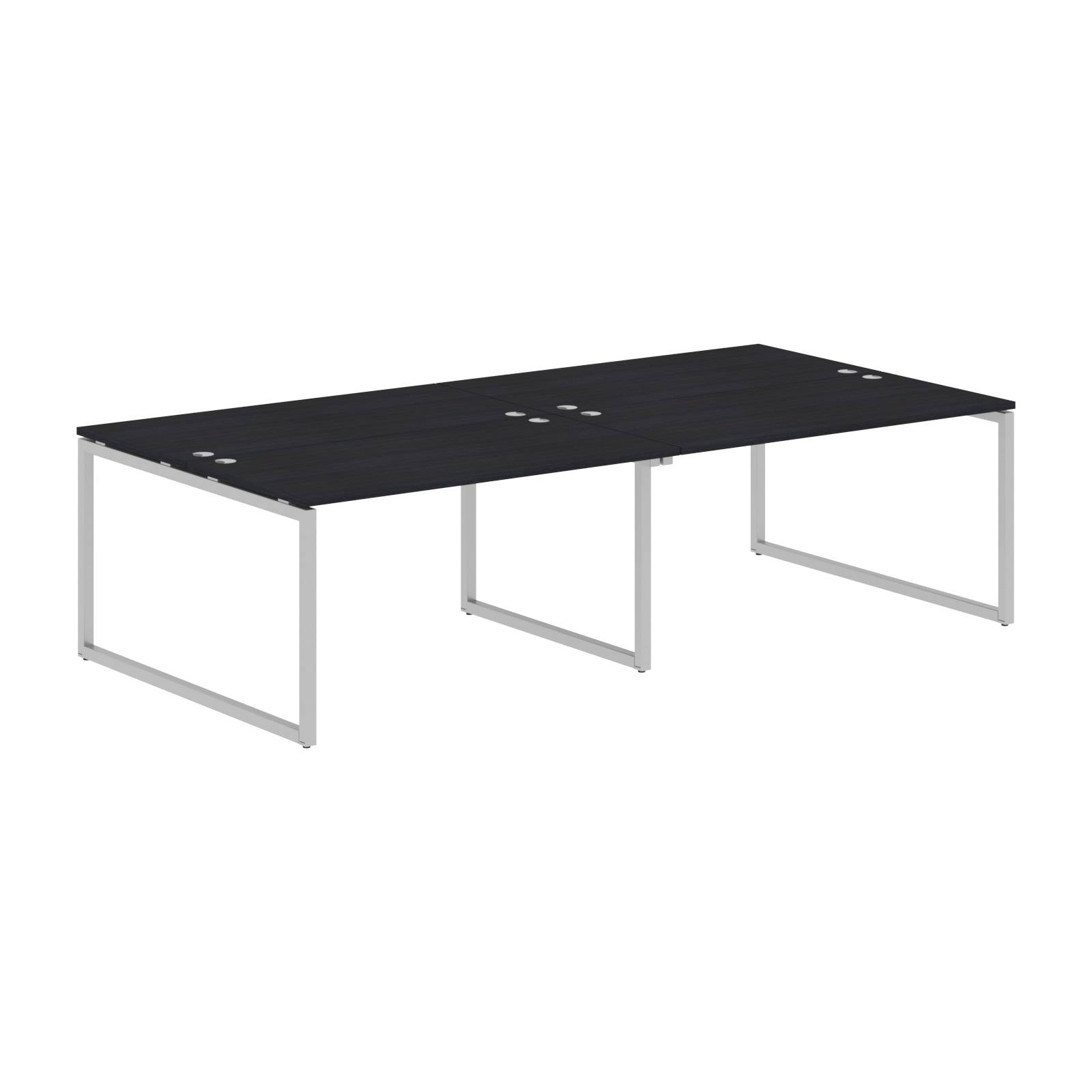 Стол 4-х местный XQWST 2814 Дуб Юкон/Алюминий 2800х1406х750 XTEN-Q