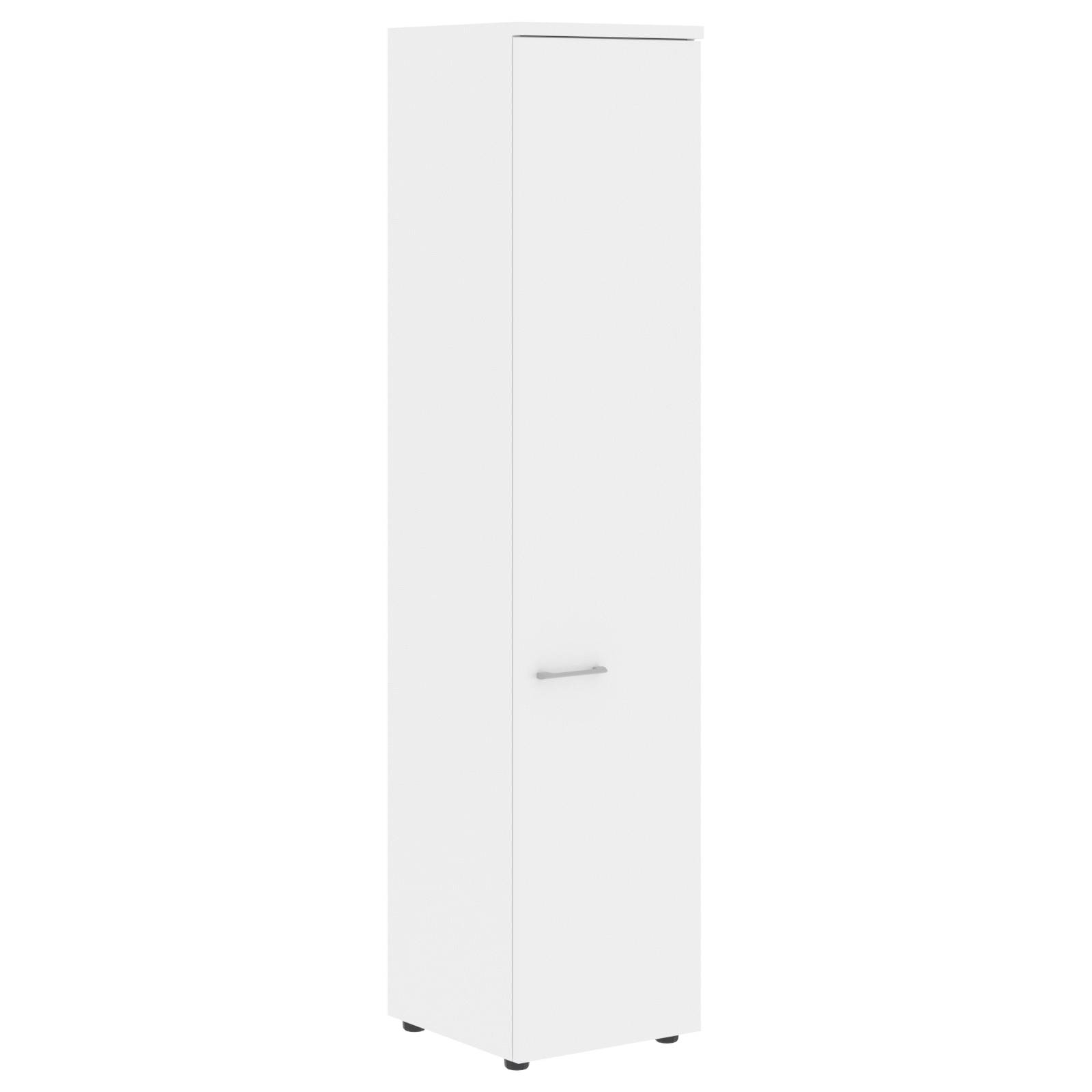 Шкаф колонка с глухой дверью и топом XHC 42.1 Белый 432х432х1955 XTEN