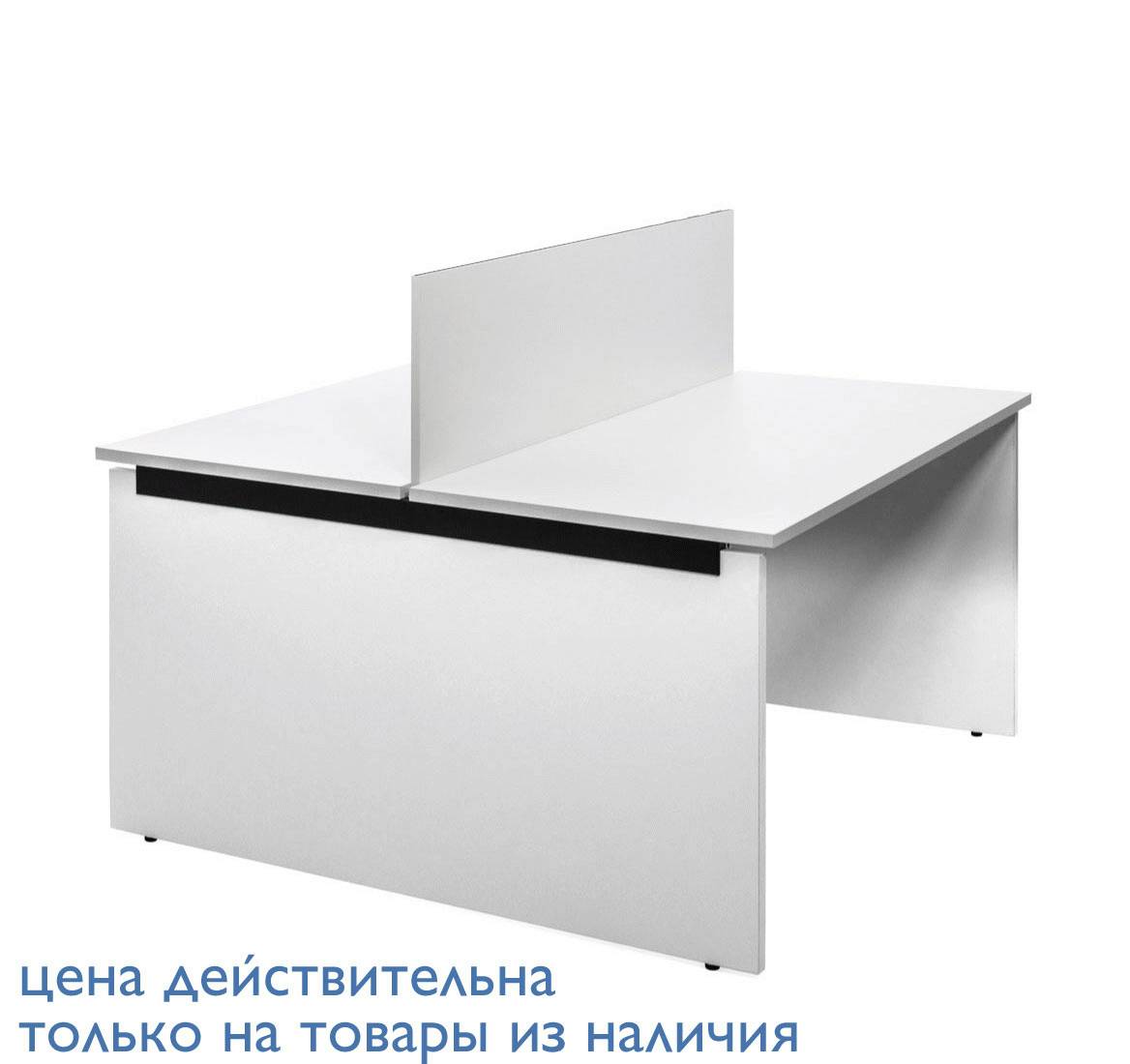 TOUR WOOD бенч на 2р.м. 138*68 БЕЛЫЙ/АНТРАЦИТ