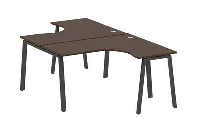 Рабочая станция криволинейная Metal system style БА.РАС-СА-2.3