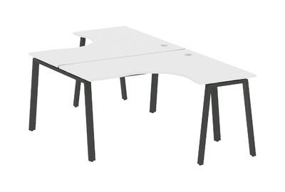 Рабочая станция криволинейная Metal system style БА.РАС-СА-2.3