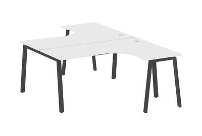 Рабочая станция криволинейная Metal system style БА.РАС-СА-2.4