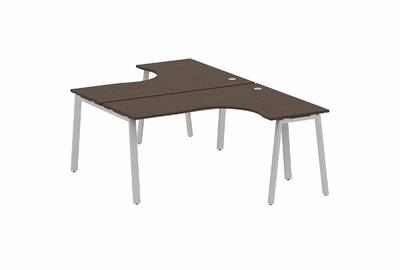 Рабочая станция криволинейная Metal system style БА.РАС-СА-2.4
