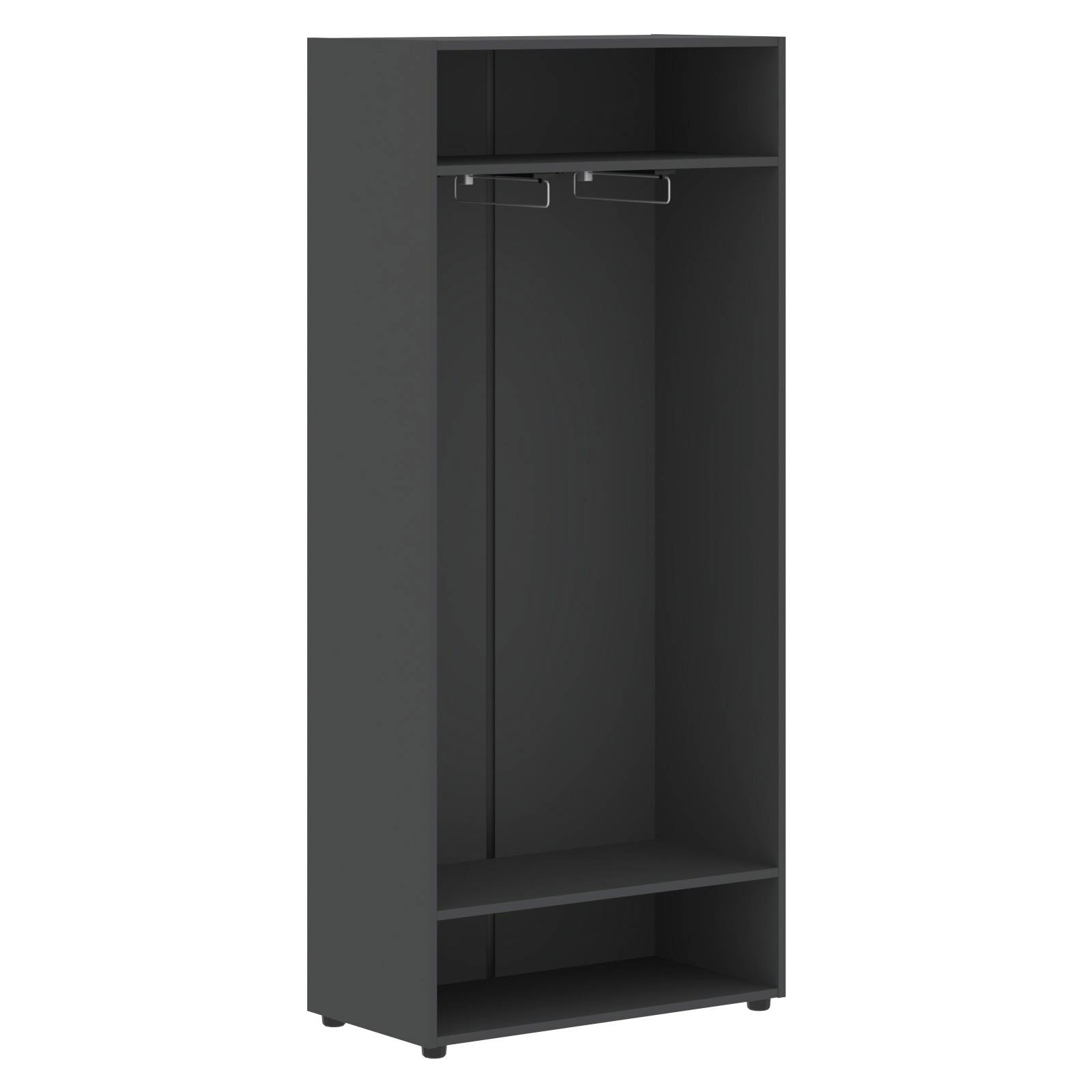 Каркас шкафа для одежды TCW 85 Антрацит 850х430х1930 TORR