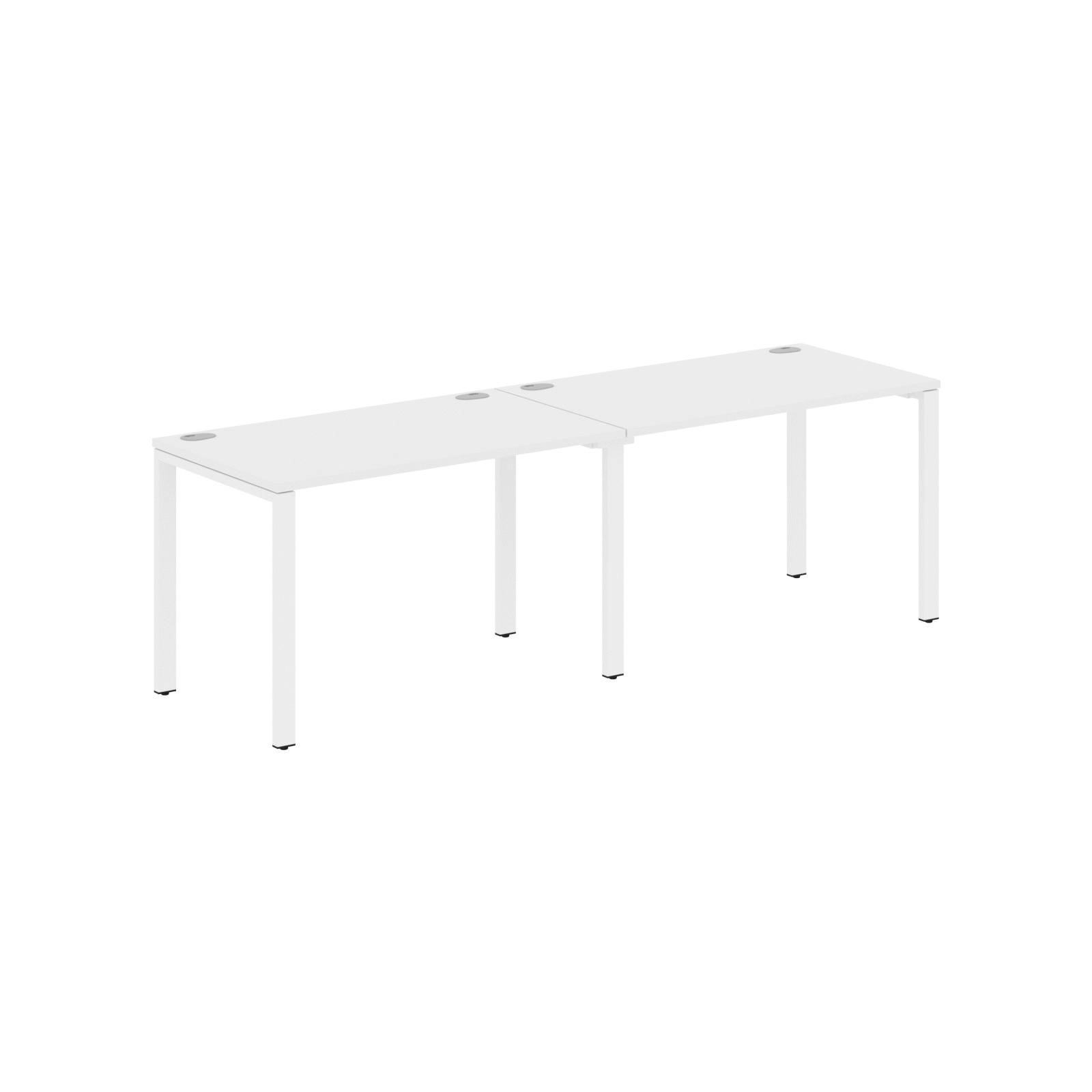 Стол 2-х местный XS6WST 2470 Белый/Белый 2400х700х750 XTEN-S60