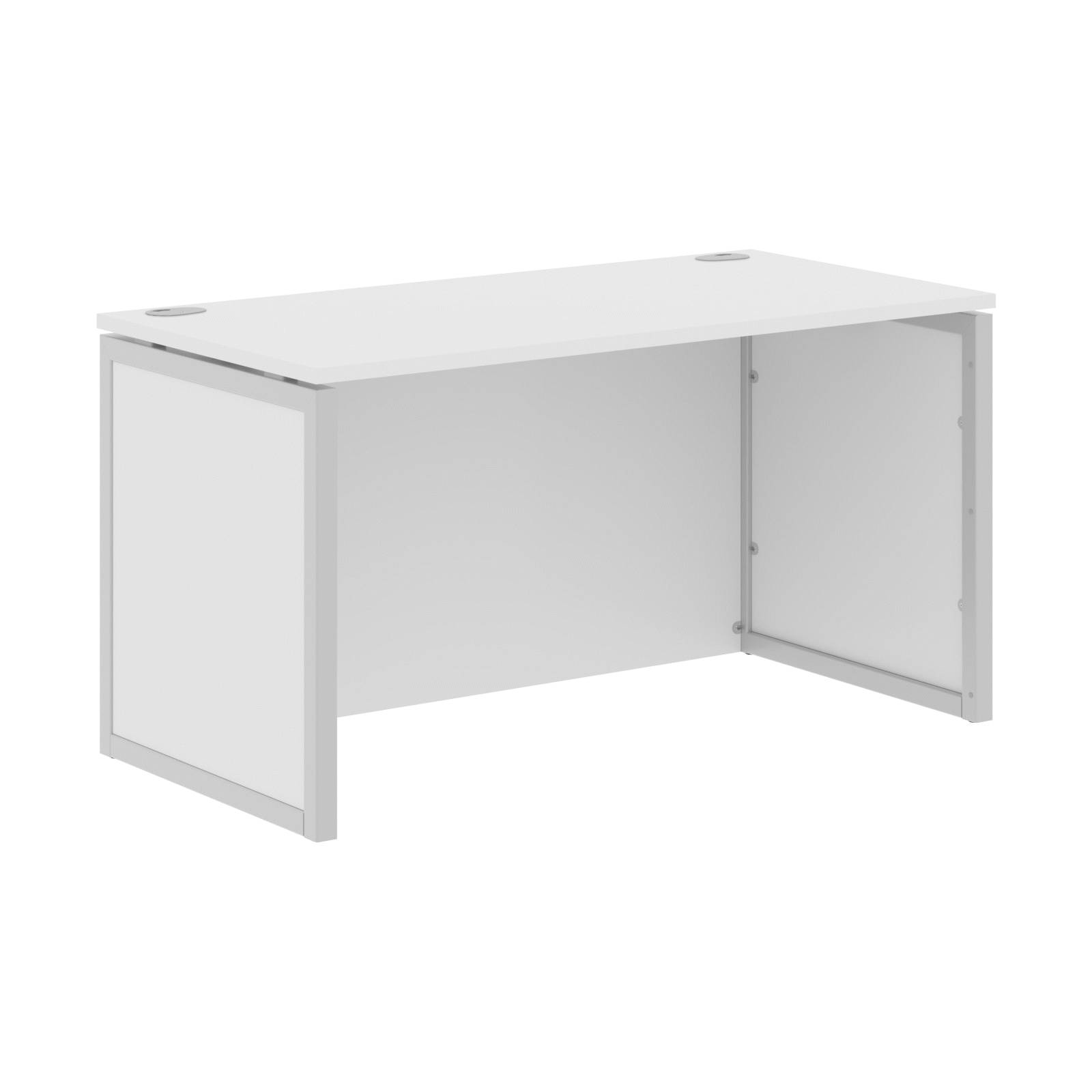 Стол прямой XQPST 147H Белый/Алюминий 1400х700х750 XTEN-QP