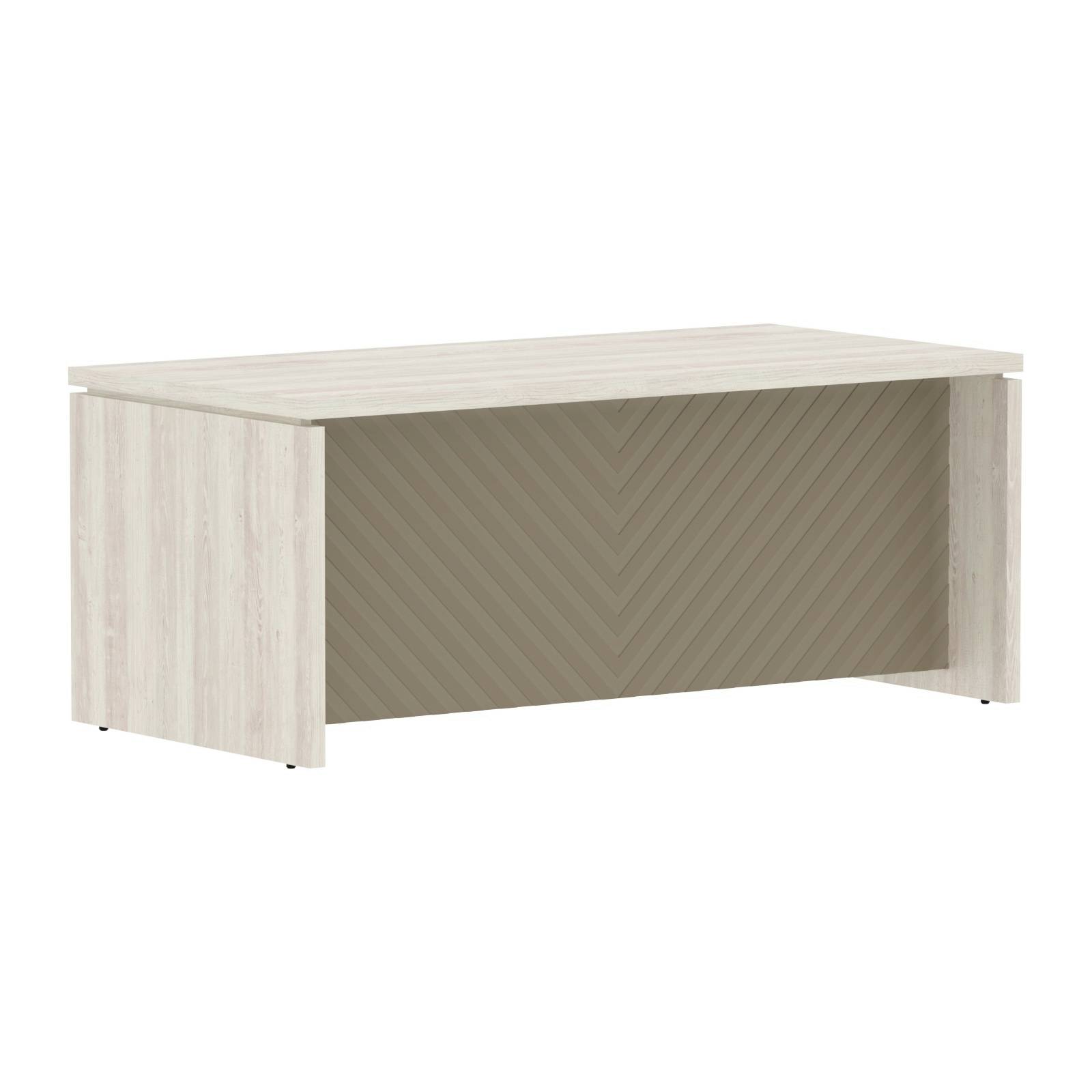 Стол руководителя TLST 189H Сосна Эдмонт Z/Капучино 1800х900х750 TORR LUX