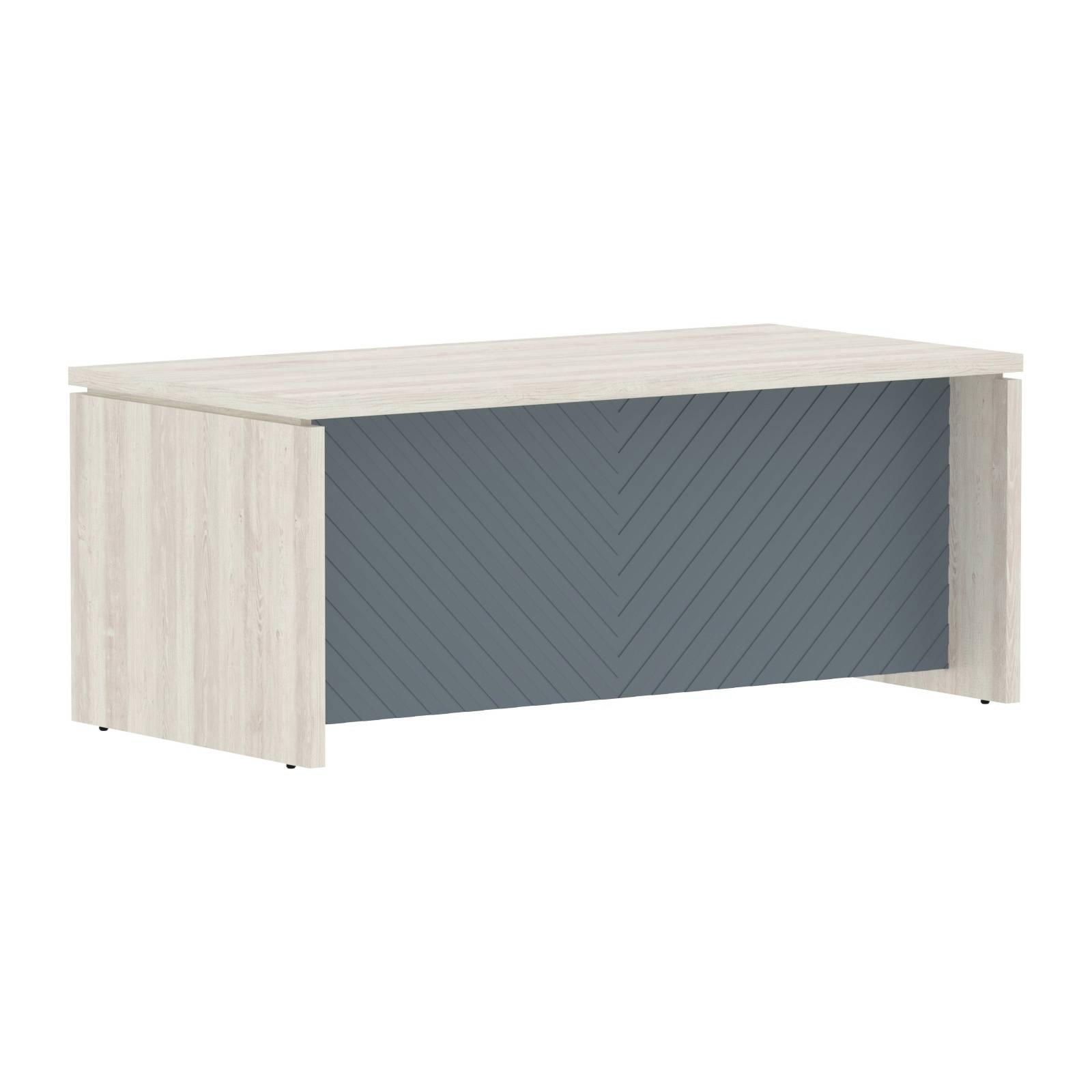 Стол руководителя TLST 189H Сосна Эдмонт Z/Серо-голубой 1800х900х750 TORR LUX