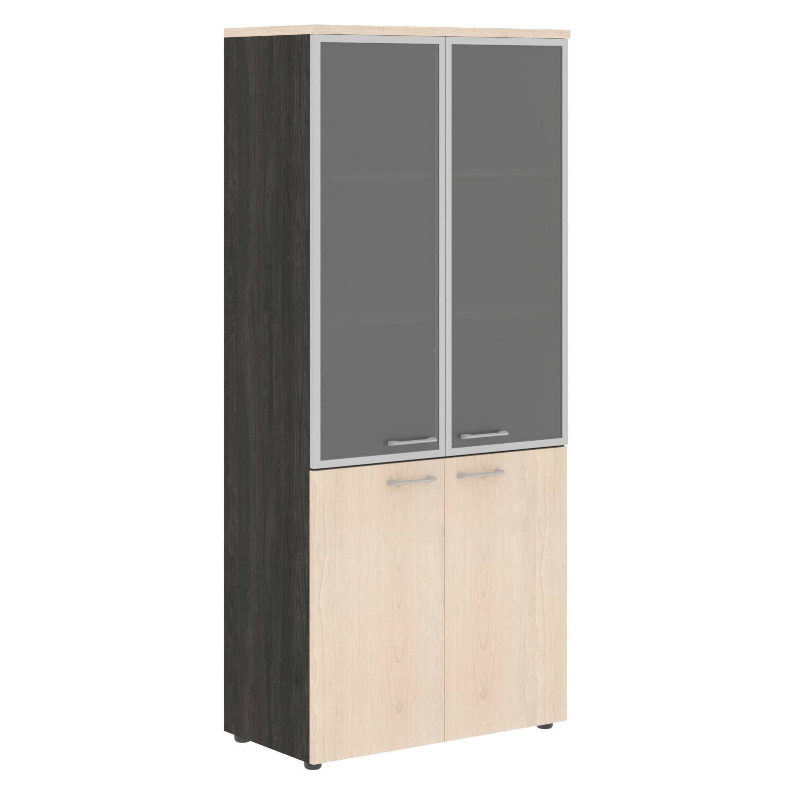 Шкаф комбинированный с топом XHC 85.7 Бук Тиара/Дуб Юкон 856х432х1955 XTEN