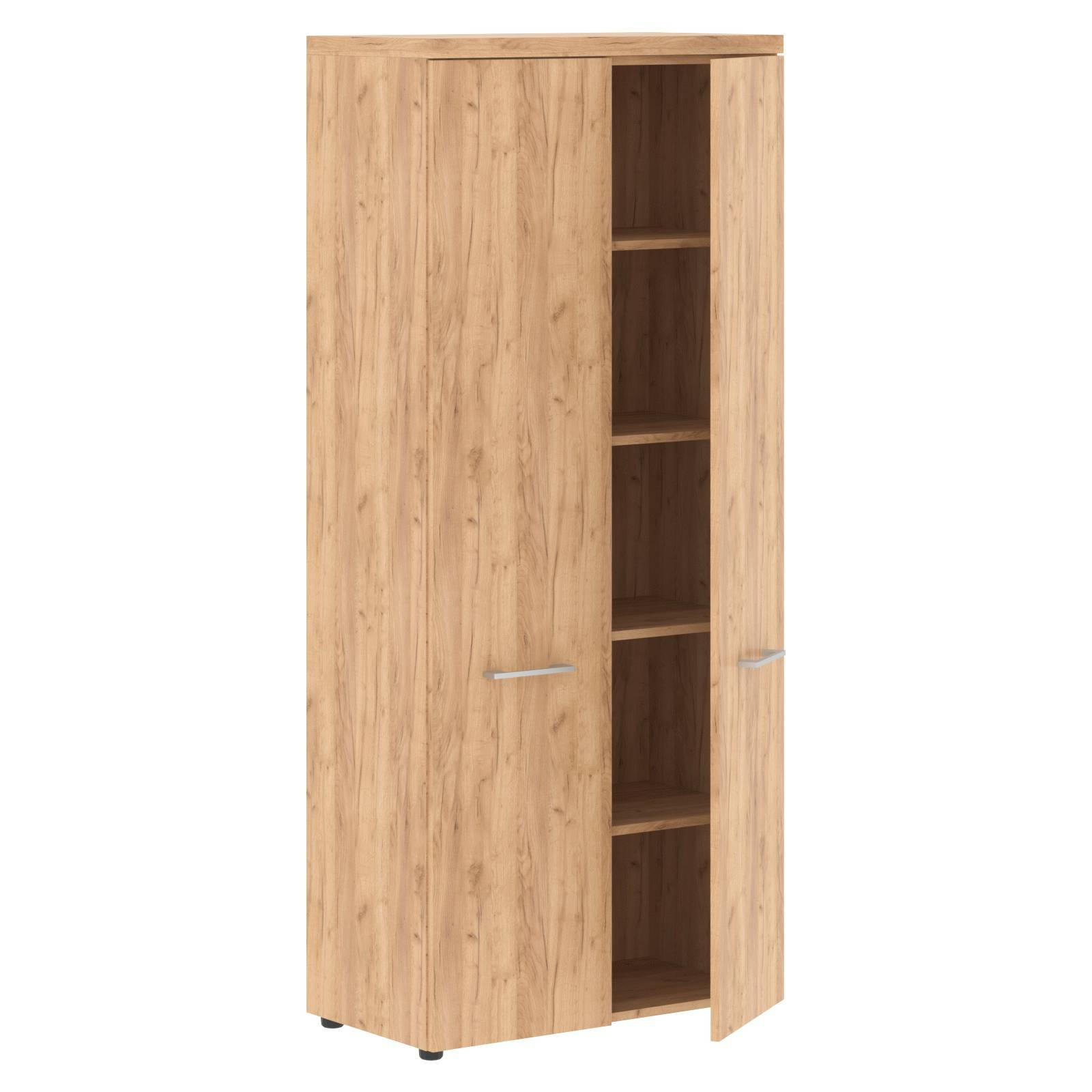 Шкаф с глухими дверьми и топом THC 85.1 Дуб Бофорд Z 856х450х1968 TORR-Z