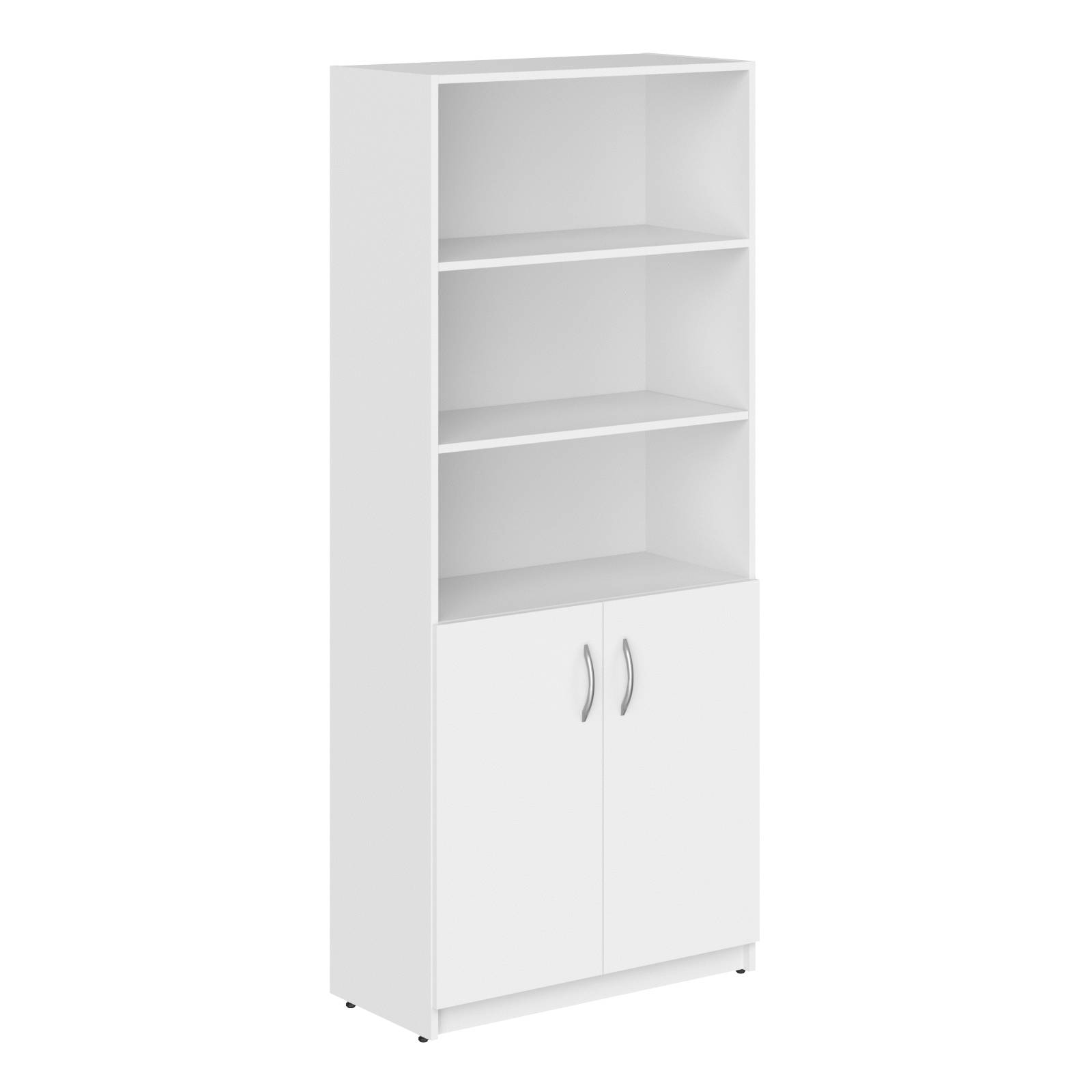 Шкаф с комплектом глухих малых дверей SR-5W.5 Белый 770х375х1815 SIMPLE