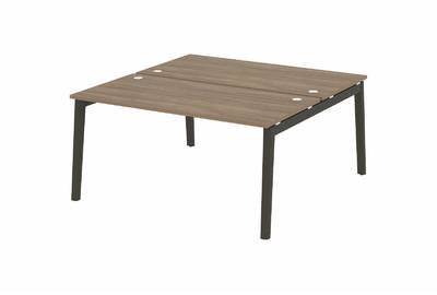 Рабочая станция на деревянных опорах Onix wood OW.D.RS-2.4.8