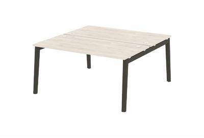 Рабочая станция на деревянных опорах Onix wood OW.D.RS-2.4.8