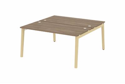 Рабочая станция на деревянных опорах Onix wood OW.D.RS-2.4.8