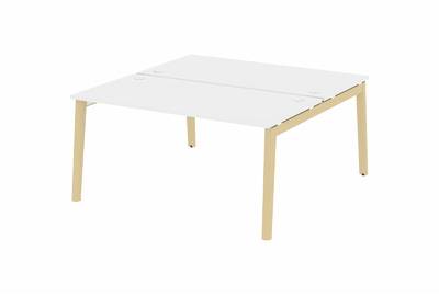 Рабочая станция на деревянных опорах Onix wood OW.D.RS-2.4.8