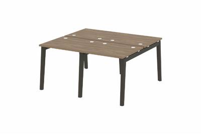 Рабочая станция на деревянных опорах Onix wood OW.D.RS-4.0.7